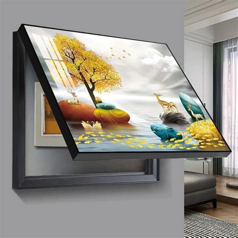 art view elegant canvas electric box cover|canvas electric box cover.